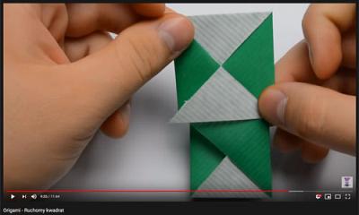 mt_ignore:origami - ruchomy kwadrat