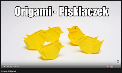 mt_ignore:origami - kurczątka