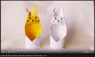 mt_ignore:origami - zajączki